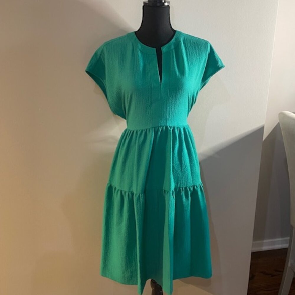 Turquoise Calvin Klein Dress